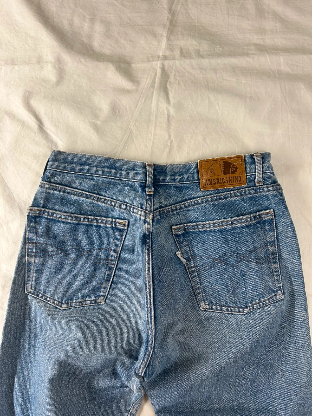 Light blue americanino vintage straight jeans size 31 – photo 14